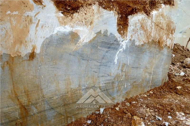 Porpishe Marble -Spider Ice Marble, Blue Grey Marble Quarry