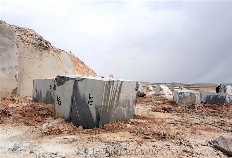 Khadel Gris Marble Quarry