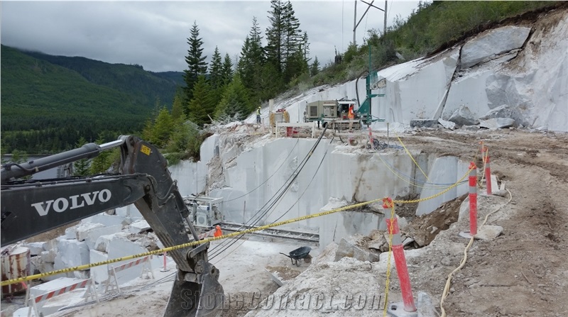 Pacific White Marble Quarry