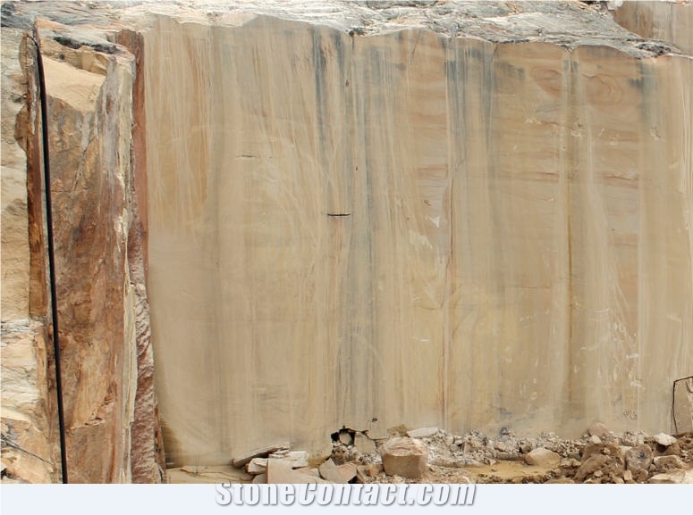 Cantera Arenisca Beige Sierra - Beige Buff Sandstone Quarry