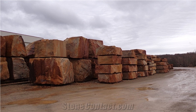 Cantera Arenisca Marron Sierra - Brown Sandstone Quarry