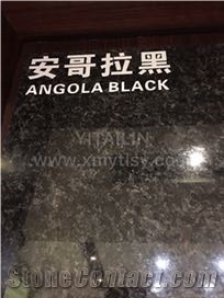HM Angola Black Granite Quarry