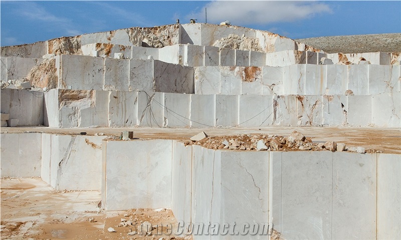 Antalya Sultan Beige Marble Quarry