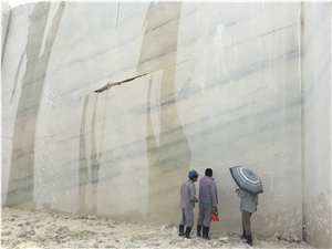 Randy Silver Line Marble-Randy Silver Grey Marble Quarry