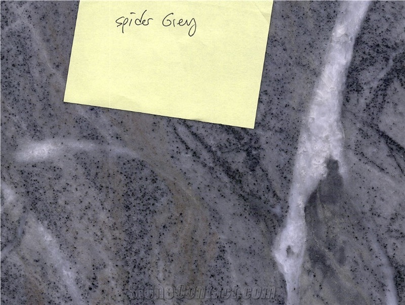 Spider Gray Marble Quarry