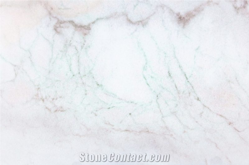 Greenish White Marble Quarry