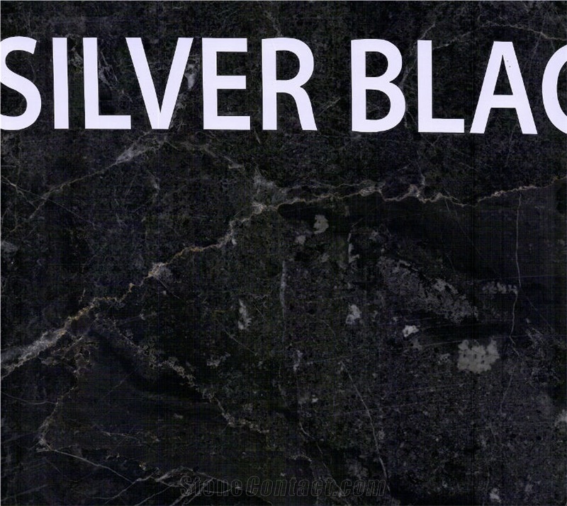 Silver Black Marble Quarry