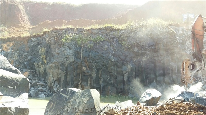 BUDA Black Basalt Quarry