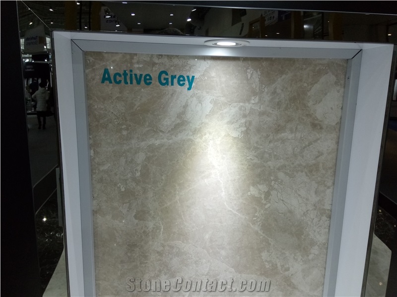 Active Grey Marble Quarry