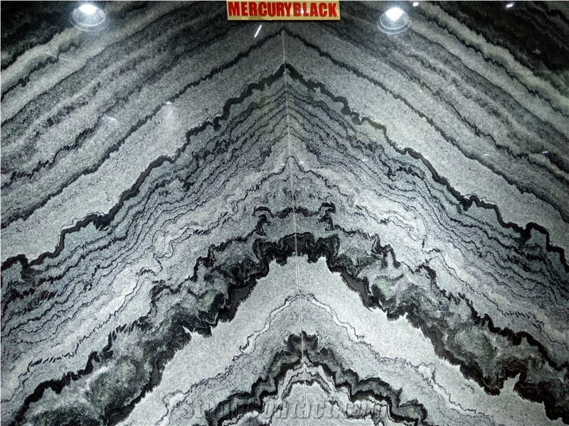 Mercury Black Marble-Mercury White Marble Quarry
