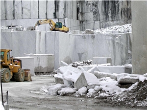 Bianco Venatino Marble Quarry