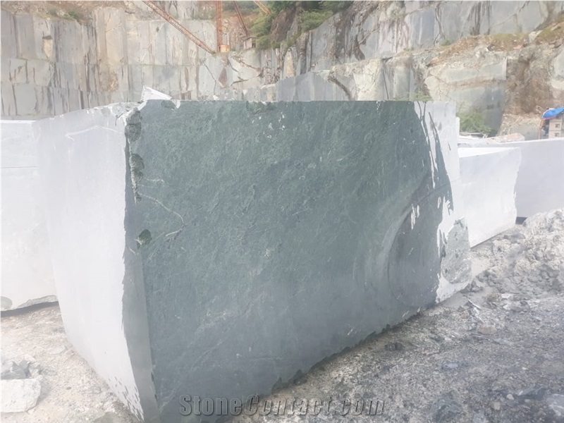 India Green Marble-Rajasthan Green Marble Quarry