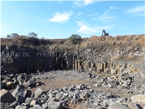 Dak Nong Basalt Bon Pinao Black Basalt Quarry