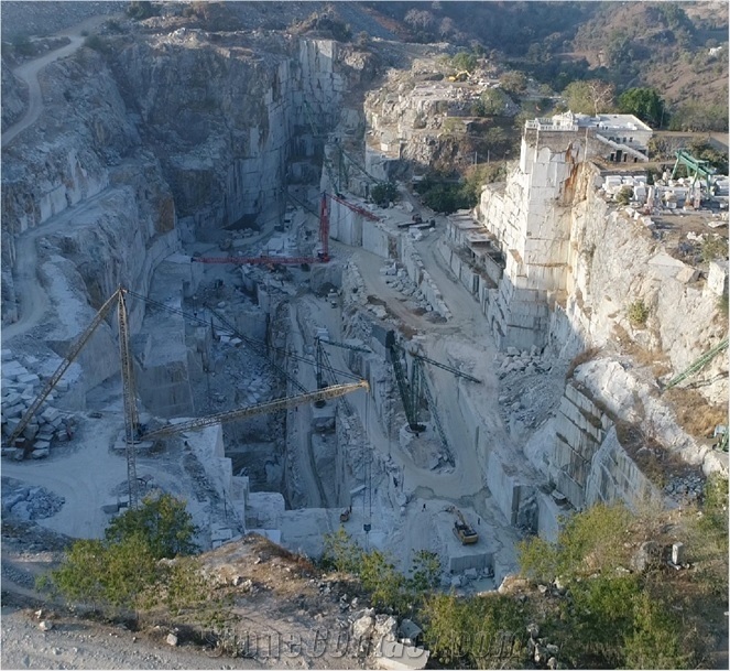 Naya White Marble Quarry