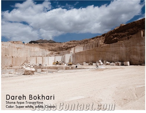 Dareh Bokhari Travertine Quarry