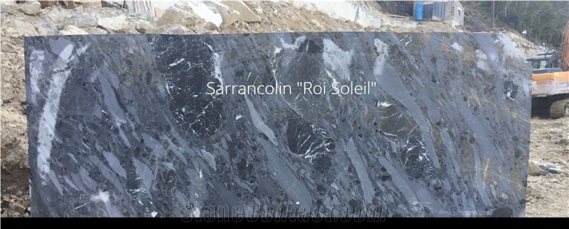 Sarrancolin Roi Soleil Marble Quarry