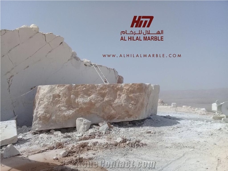 Bahala Oman Arabian Beige Marble Quarry