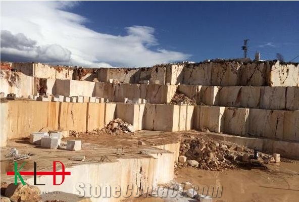 Sky Gold Marble Quarry