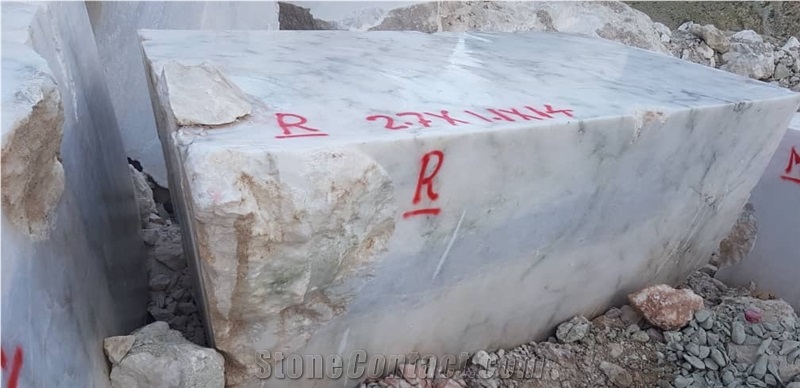 Persian White Alabaster Quarry
