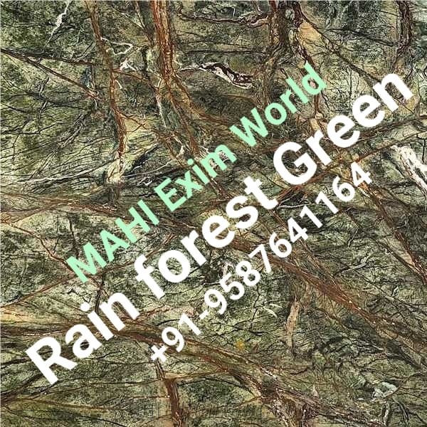 Rainforest Green Marble Quarry