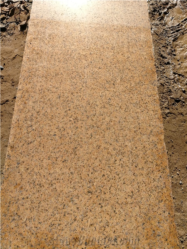 Giallo Elley Yellow Granite - Giallo Namib Granite Quarry