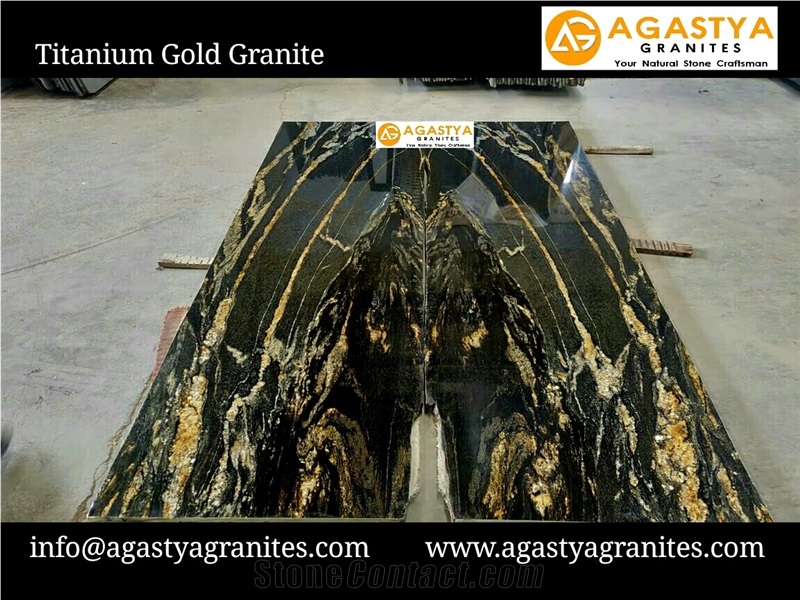 Titanium Gold Granite Quarry