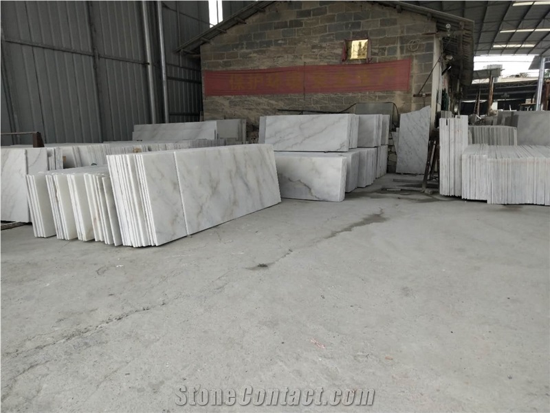 China Guangxi White Marble Quarry