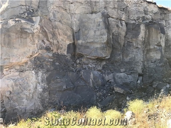 Georgian Black Basalt Quarry