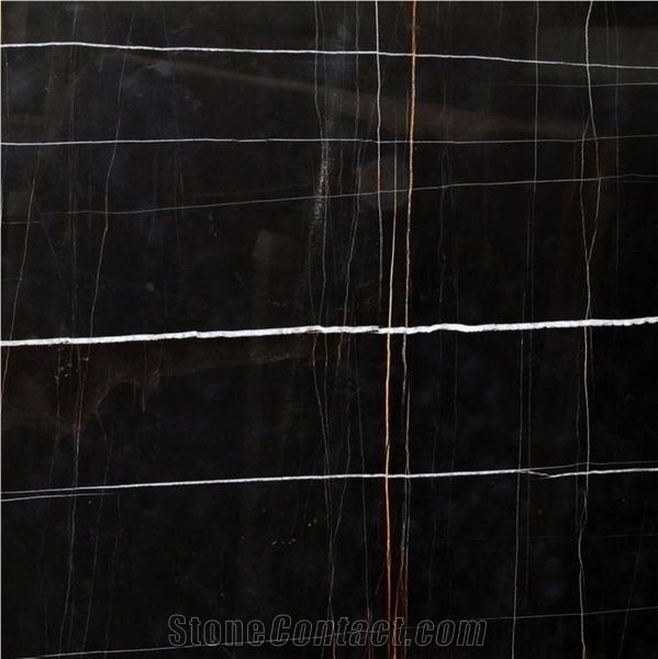 Noir Aziza-Black Sahara Marble Quarry