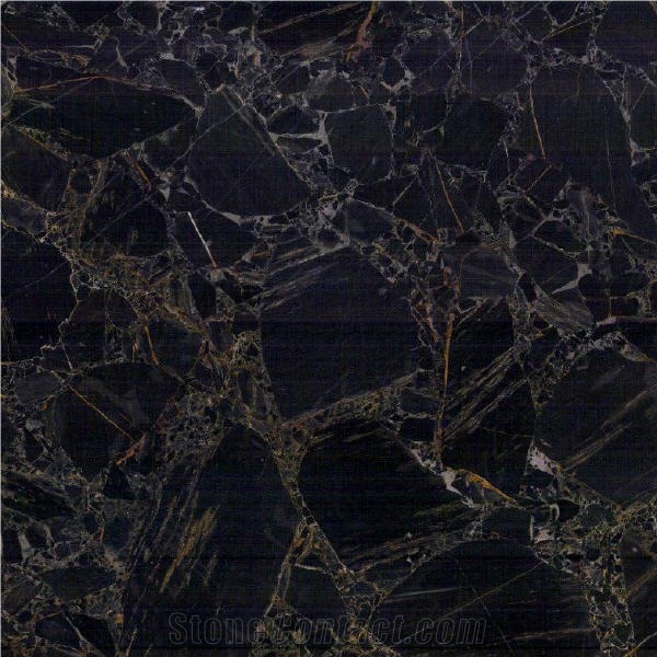 Black Marshal Marble Tile