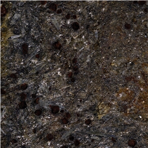 Black Meteorite Granite