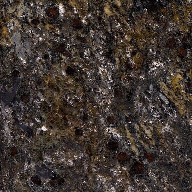 Black Meteorite Granite Tile