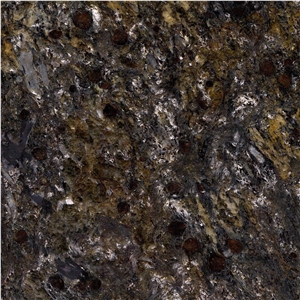 Black Meteorite Granite Tile