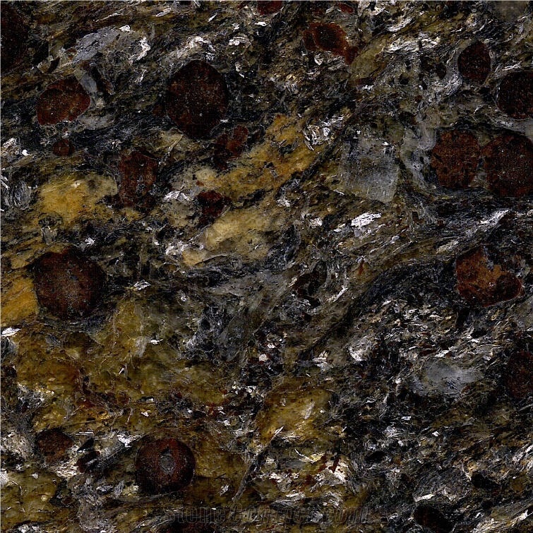 Black Meteorite Granite Pictures, Additional Name, Usage, Density ...