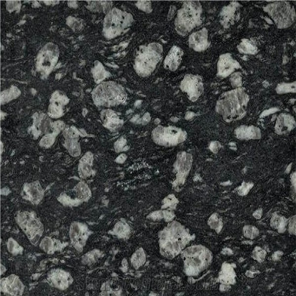 Coin Black Granite 
