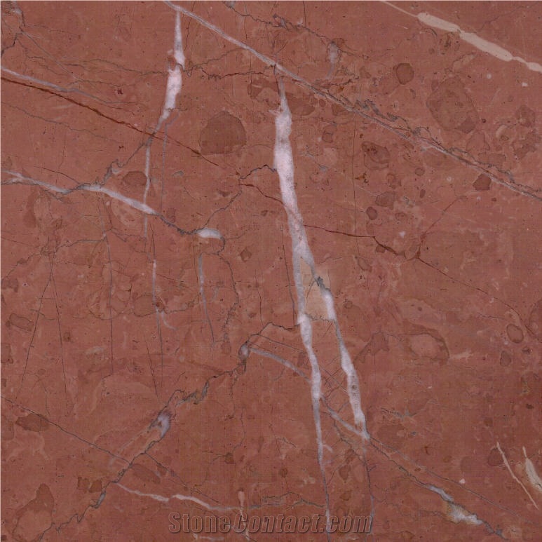 Coral Red Marble 