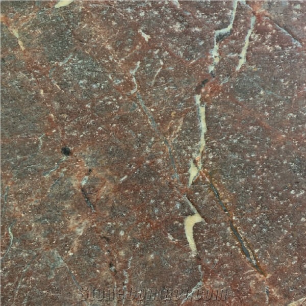 Exotic Red Marble Tile