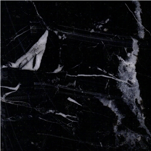 Ice Black Marble Tile