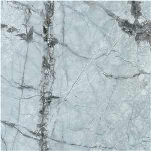 Ice Blue Marble