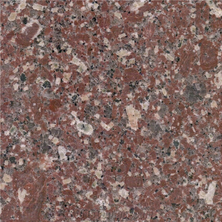 Ice Flake Red Granite 