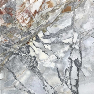 Invisible Grey Gold Marble Tile