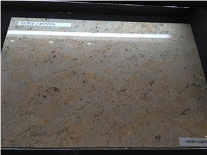 Ivory Chiffon Granite Slab