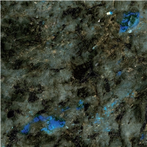 Labradorite Blue Flower Granite