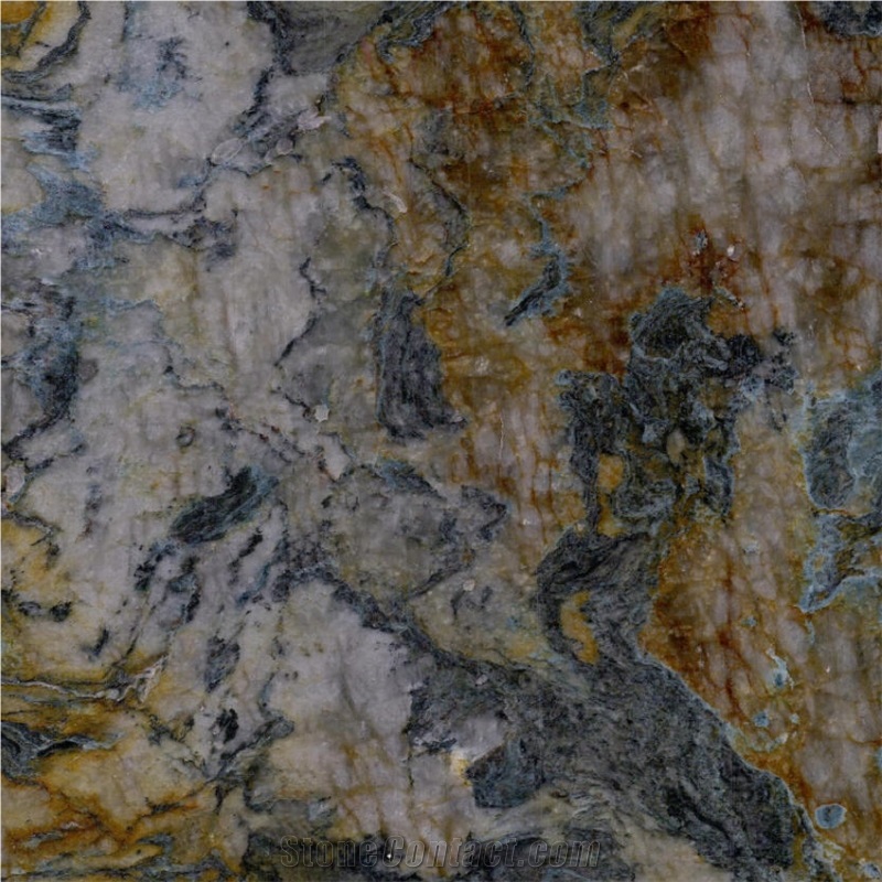 Marine Blue Quartzite Tile