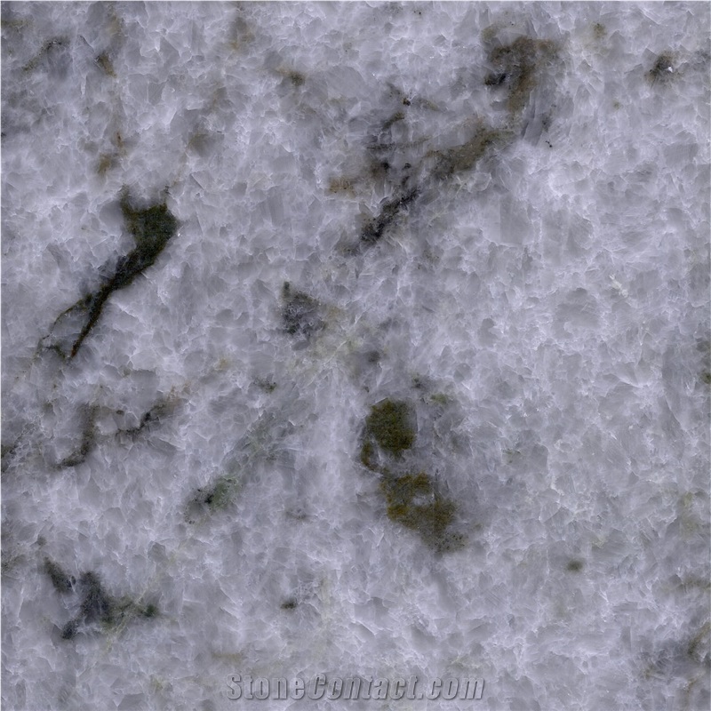 Mountain Ice White Marble Tile