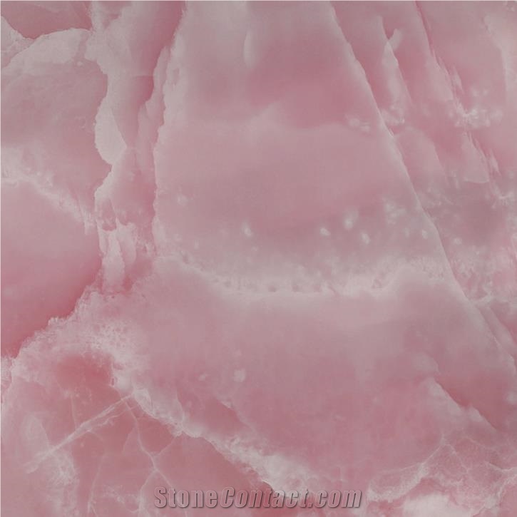 Naghadeh Pink Onyx Tile