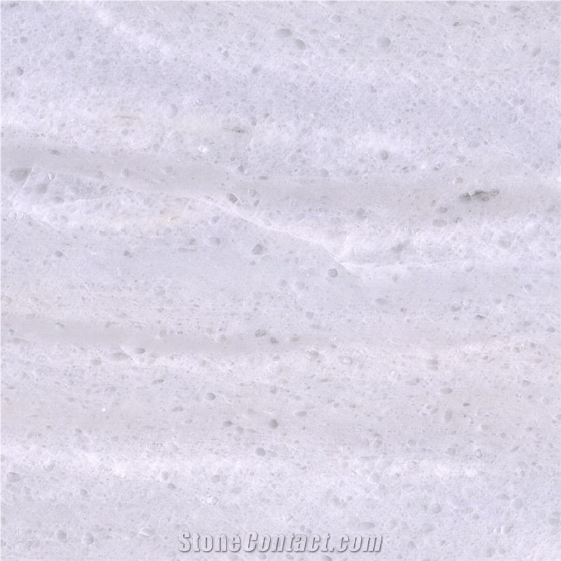 Nestos White Marble Tile