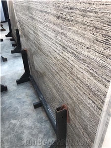 Ocean Silver Travertine