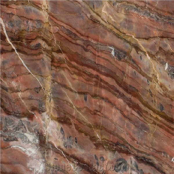 Olive Red Marble 