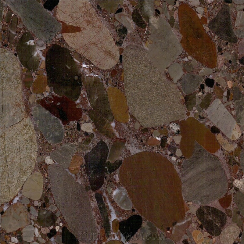 Rain Pebble Granite Tile